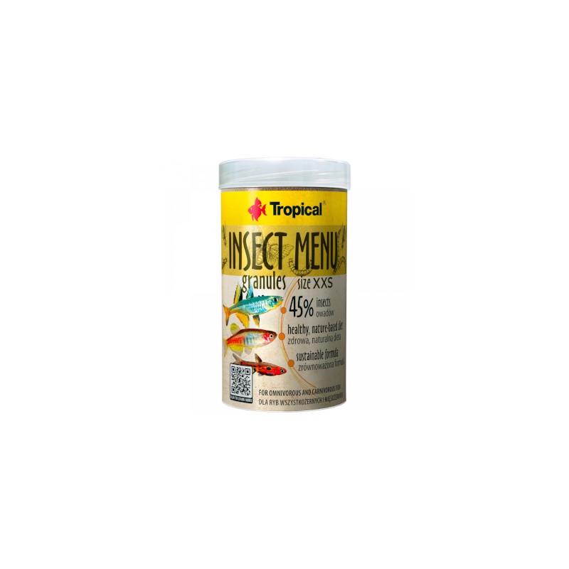 TROPICAL Insect Menu Granules Size XXS